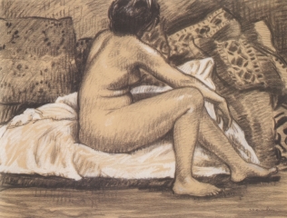 Seated Nude from Behind (1905)