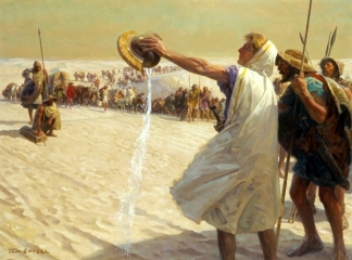 Alexander The Great Refusing Water In The Desert