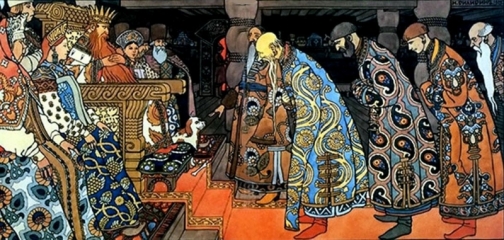 Купцы, Сказка о царе Салтане, 1905, Русский музей