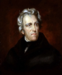 Portrait of Andrew Jackson, 1824, used for the United States twenty-dollar bill from 1928 onward