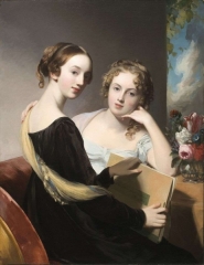Portrait of the Misses Mary and Emily McEuen, 1823, Los Angeles County Museum of Art