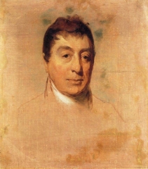 A Life Study of the Marquis de Lafayette, ca. 1824-1825, oil on canvas