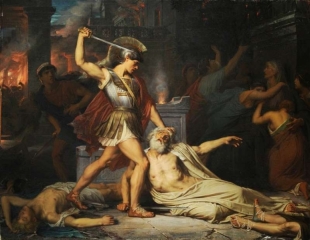 La Mort de Priam (1861)