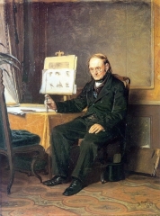 Учитель рисования. 1867. Государственная Третьяковская галерея