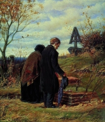 Старики-родители. 1874. Государственная Третьяковская галерея